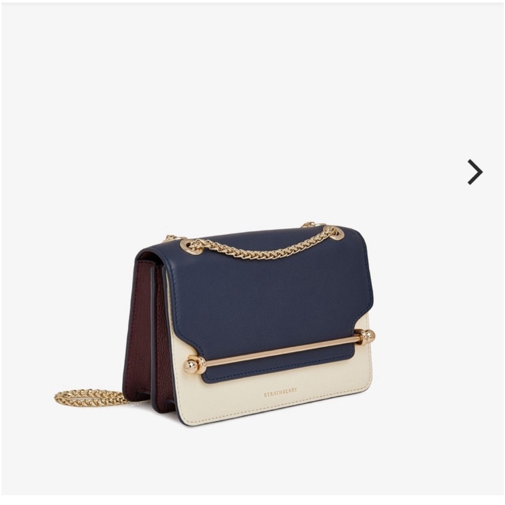 Strathberry East West Mini Tricolor Bag